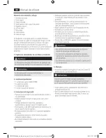 Preview for 42 page of THOMSON ANT1703BK Operating Instructions Manual