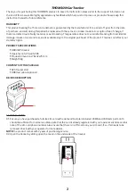 Предварительный просмотр 2 страницы THOMSON BB8299 Instruction Manual