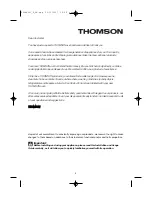 Preview for 22 page of THOMSON BOT68MXD User Manual