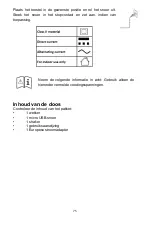 Предварительный просмотр 75 страницы THOMSON C600BS Operating Instructions Manual