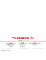 Preview for 10 page of THOMSON CM 36512 VI Operating Instructions Manual