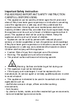 Preview for 9 page of THOMSON COUSCOOK THCS07860 User Manual