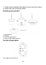 Preview for 10 page of THOMSON COUSCOOK THCS07860 User Manual