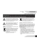 Preview for 9 page of THOMSON CP280 User Manual