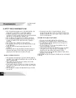 Preview for 10 page of THOMSON CP280 User Manual