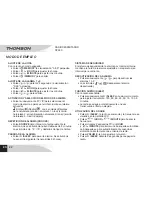 Preview for 24 page of THOMSON CP280 User Manual