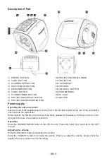 Предварительный просмотр 15 страницы THOMSON CP284DAB Operating Instructions Manual