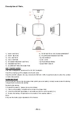 Preview for 15 page of THOMSON CT500BT Operating Instructions Manual