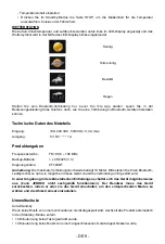 Preview for 59 page of THOMSON CT500BT Operating Instructions Manual