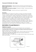 Предварительный просмотр 19 страницы THOMSON CYCLOFLEX V2 THVC213250FC Instruction Manual