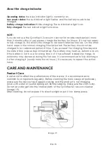 Предварительный просмотр 46 страницы THOMSON CYCLOFLEX V2 THVC213250FC Instruction Manual