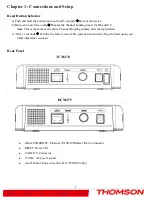 Preview for 8 page of THOMSON DCM475 User Manual