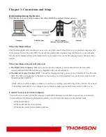 Предварительный просмотр 11 страницы THOMSON DCM476 User Manual