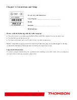 Предварительный просмотр 12 страницы THOMSON DCM476 User Manual