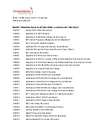 Preview for 10 page of THOMSON DCX Series Maintenance Manual