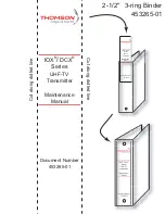 Preview for 15 page of THOMSON DCX Series Maintenance Manual