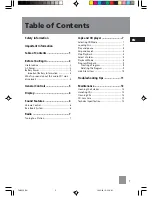 Preview for 4 page of THOMSON Disc Player TM9235 EN Owner'S Manual