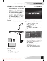 Preview for 19 page of THOMSON DP7200 User Manual