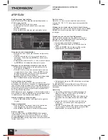 Preview for 72 page of THOMSON DP7200 User Manual