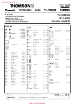 Предварительный просмотр 15 страницы THOMSON DPL 500 Service Manual