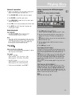 Preview for 15 page of THOMSON DPL4911 User Manual