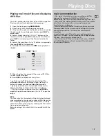 Preview for 17 page of THOMSON DPL4911 User Manual