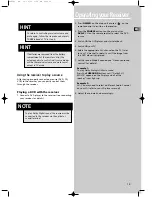 Preview for 18 page of THOMSON DPL590 User Manual