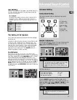 Предварительный просмотр 21 страницы THOMSON DPL900VD - RADIO Manual