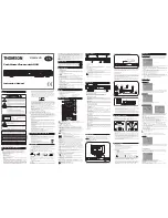 Предварительный просмотр 1 страницы THOMSON DPL914VD Instruction Manual