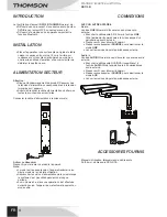 Preview for 6 page of THOMSON DS110B User Manual