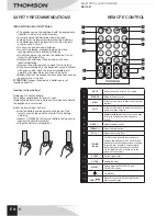 Preview for 10 page of THOMSON DS110B User Manual