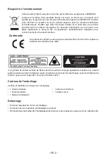 Предварительный просмотр 3 страницы THOMSON DS120DABCD Operating Instructions Manual