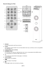 Preview for 49 page of THOMSON DS120ICD Operating Instructions Manual