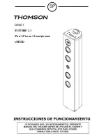 Preview for 22 page of THOMSON DS401 Operating Instructions Manual