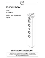 Preview for 53 page of THOMSON DS401 Operating Instructions Manual