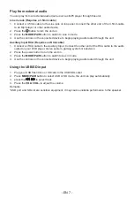 Preview for 17 page of THOMSON DS60DUO Operating Instructions Manual