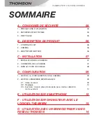 Preview for 2 page of THOMSON dsc-523W User Manual