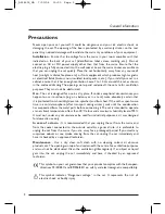 Preview for 4 page of THOMSON DSI 4200 User Manual