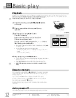 Предварительный просмотр 12 страницы THOMSON DTH 2000 User Manual