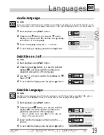 Предварительный просмотр 19 страницы THOMSON DTH 2000 User Manual