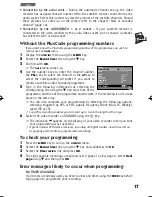 Preview for 17 page of THOMSON DTH 6000 Owner'S Manual