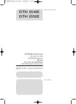 Preview for 84 page of THOMSON DTH 8540 - User Manual