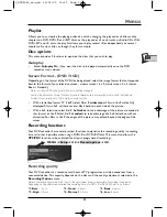 Preview for 21 page of THOMSON DTH 8543 - ADDITIF Manual