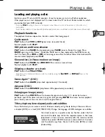 Preview for 19 page of THOMSON DTH-8560 User Manual