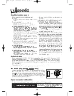 Preview for 24 page of THOMSON DTH210U User Manual