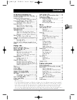 Предварительный просмотр 1 страницы THOMSON DTH311 Owner'S Manual