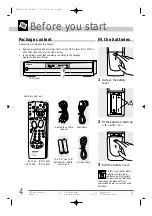 Preview for 3 page of THOMSON DTH3300 Manual