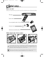 Preview for 4 page of THOMSON DTH460E Manual