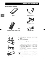 Preview for 2 page of THOMSON DTH616 - annexe 1 Manual