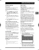 Preview for 9 page of THOMSON DTH616 - annexe 1 Manual